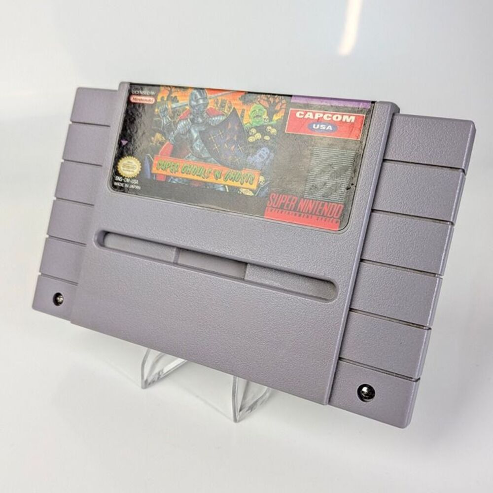 Super Ghouls 'N Ghosts - Authentic and Tested - SNES